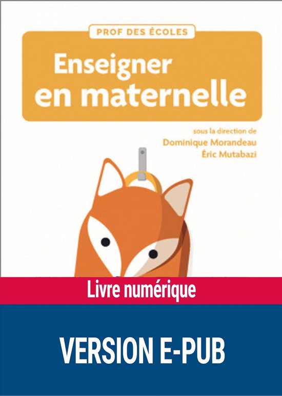 Professeur des écoles - Enseigner en maternelle EPUB - cover