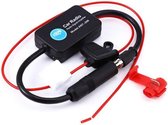 New Age Devi - Radio-antenneversterker voor campers autos boten en bussen - Versterk FMAM-signaal met deze rode booster