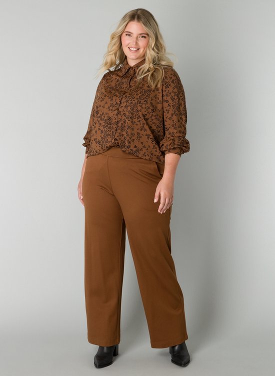 YESTA Vedita Essential Tops - Classic Brown/Black - maat 3(52)