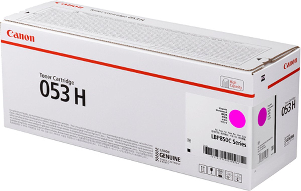 Canon 053H tonercartridge 1 stuk(s) Origineel Magenta