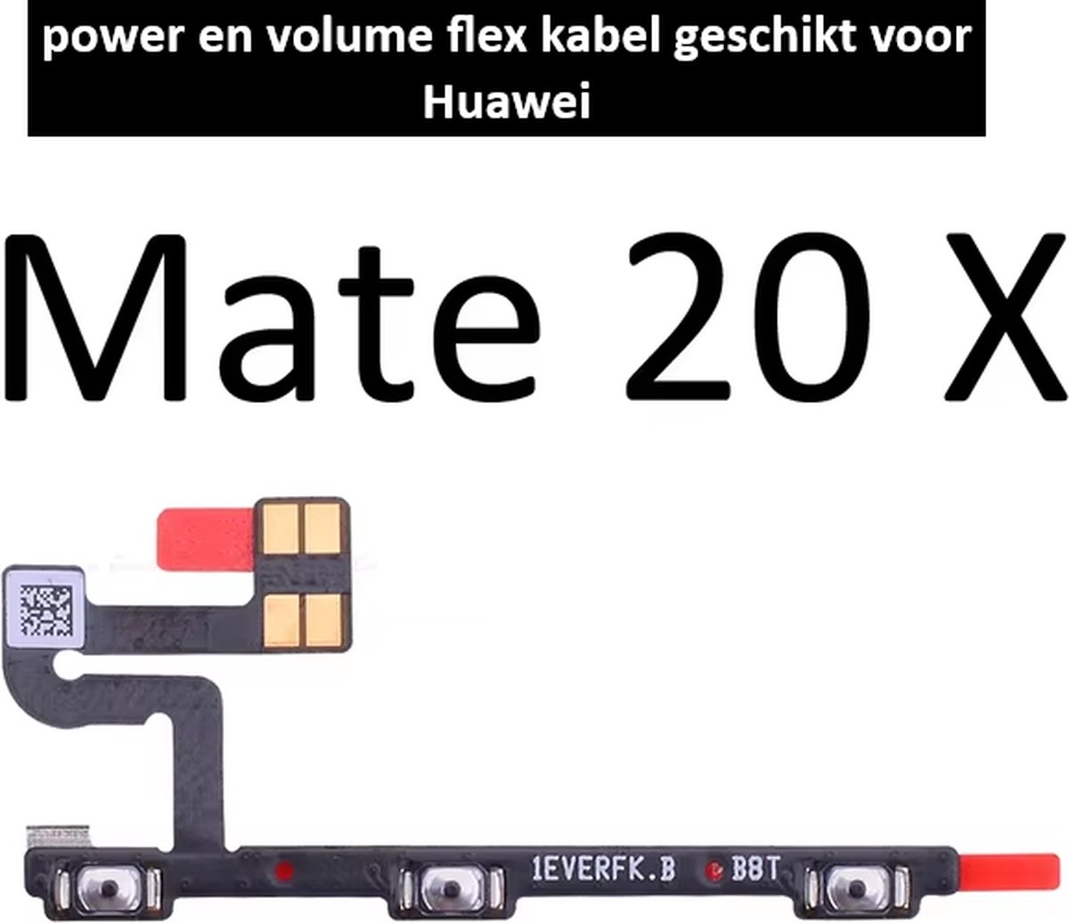 HUAWEI Mate 20X power en volume Flex Kabel