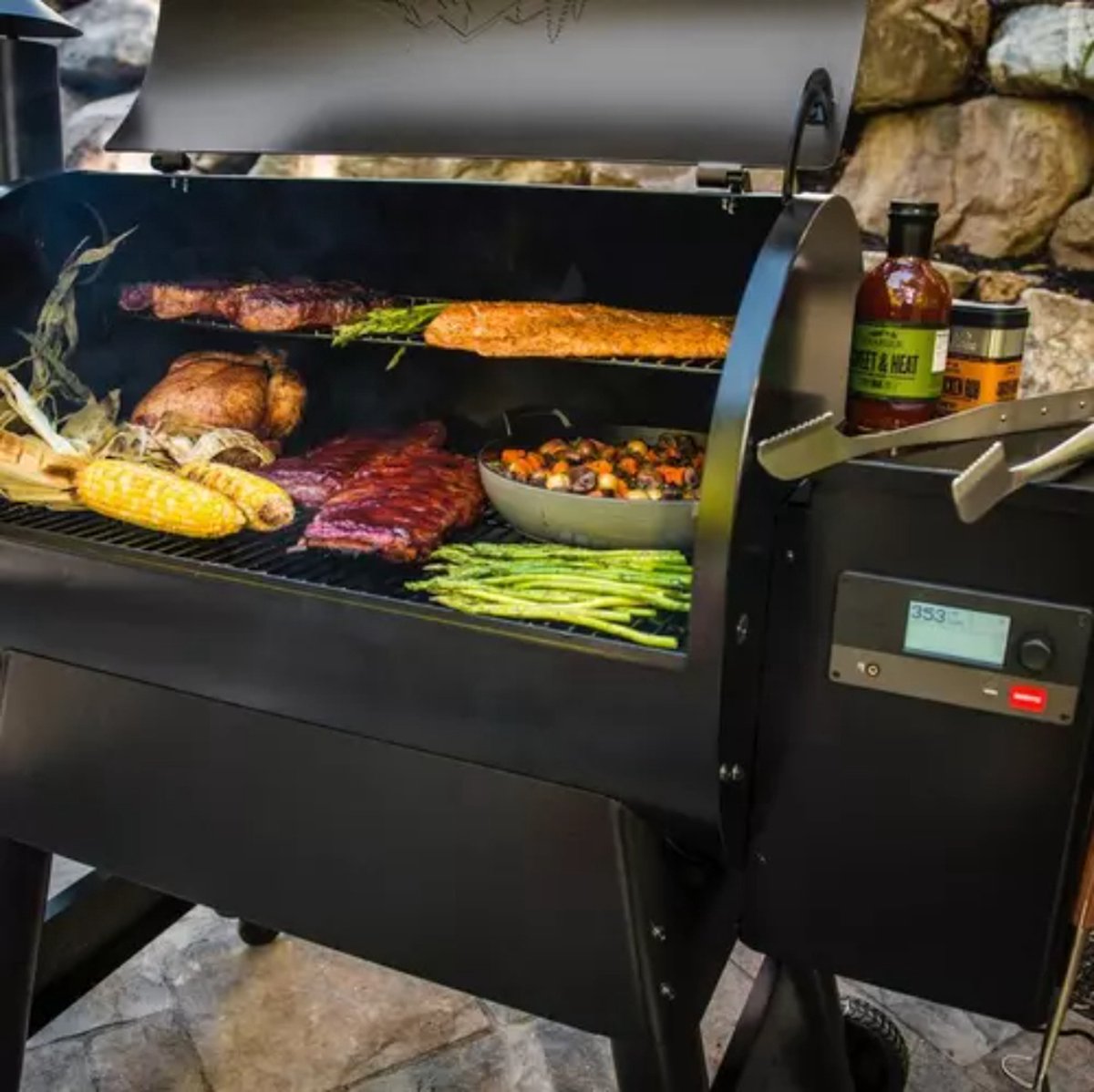 Traeger Pro 780 - Barbecue à pellets avec wifi