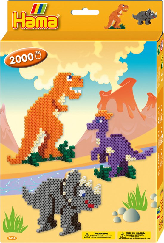 Foto: Hama ton maxi beads and pegboards 400 kralen 8791