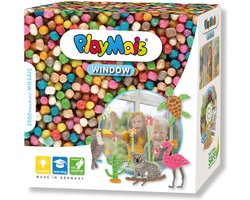 foto van PlayMais Window Mosaic - Dieren, 2300dlg.