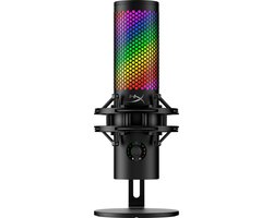 HyperX QuadCast 2S RGB USB Gaming Microfoon - PC/Mac - 32-bit/192kHz - 4 Opnamepatronen - Stream Microfoon - Zwart