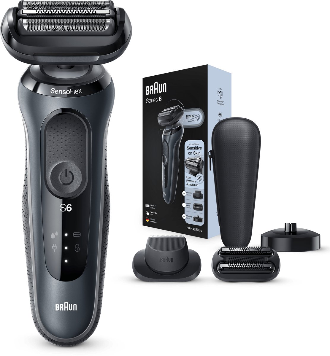 Braun Series 6 60-N4820cs Elektrisch Scheerapparaat met - afbeelding 3