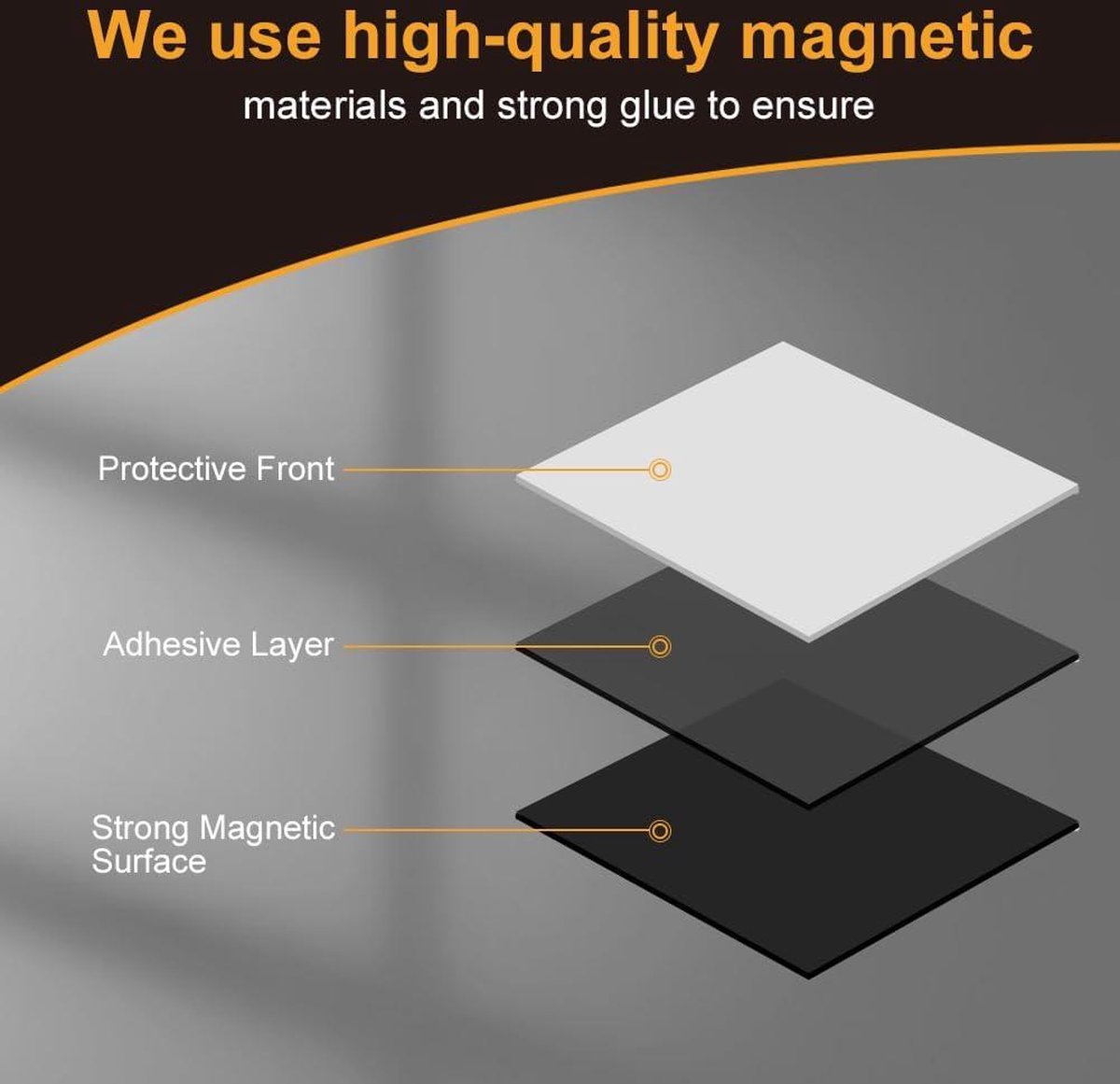 Magneetband 20mm breed - Zelfklevend matchend systeem Magneetband 20mm breed - Zelfklevend matchend systeem