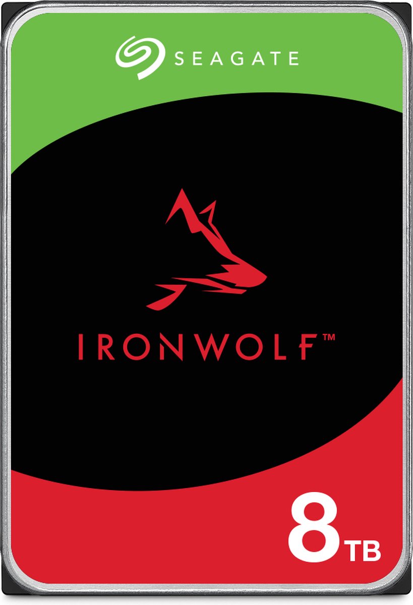 Seagate Ironwolf St8000vn004 Hard Drive - 3.5 Internal - 8 Tb - Sata (sata / 600) - 7200 Rpm - Buffer 256 Mb