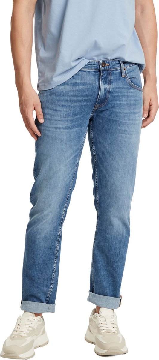 Cross Jeans Heren Jeans Broeken DAMIEN slim Fit Blauw 32W / 32L Volwassenen