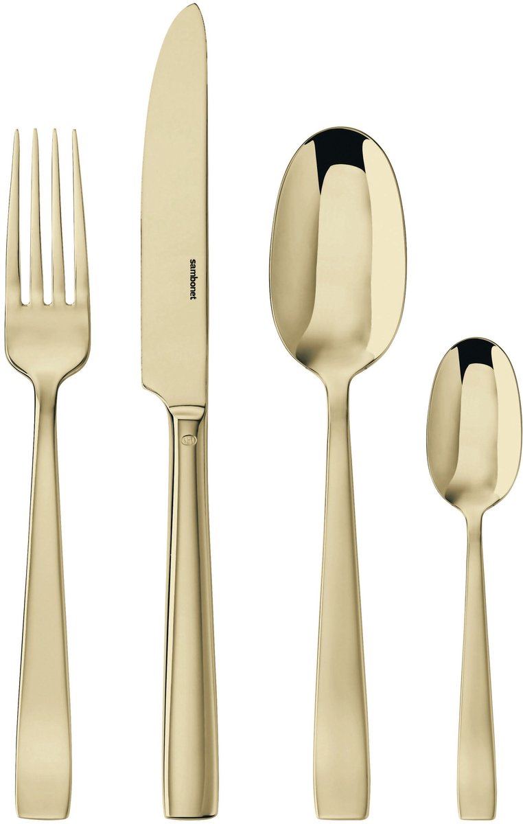 Bestekset 24-delig Champagne Flat - Sambonet