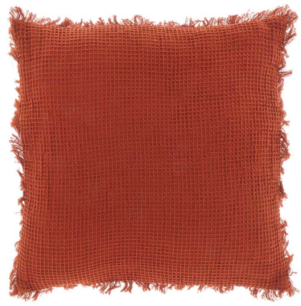 Unique Living D- Unique Living - Kussen Canar 45x45cm Terra Bruin