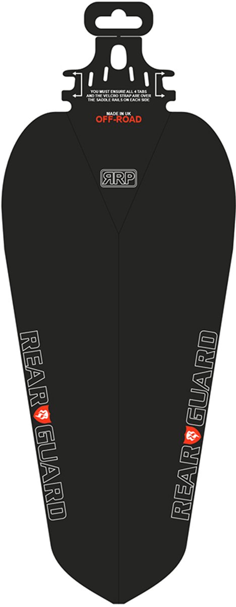Rapidracerproducts Spatbord Rearguard Off Road 20 Cm Zwart