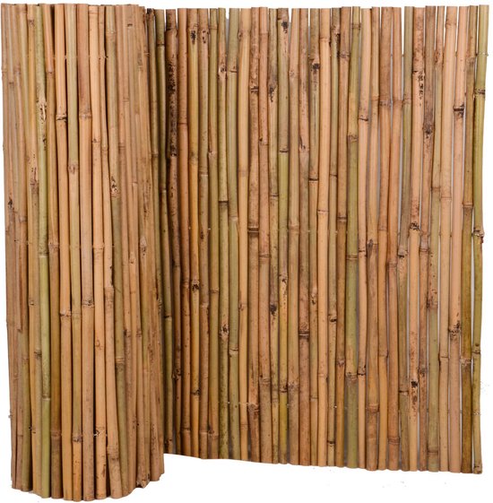 UNUS® Bamboemat, bamboe schutting privacy- en windscherm 90x300cm