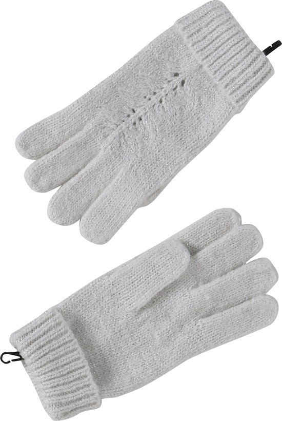 Ensemble Bonnet + Snood + Gants Fille Motif Léopard - Maille Douce, Revers Contrastants - Pour Hiver Tendance