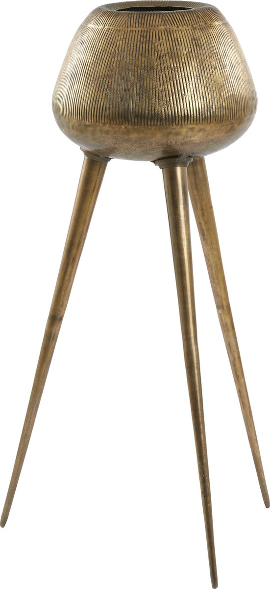 Light&living Pot op voet deco Ø44x124 cm MARIELLE goud