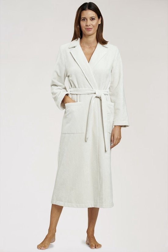 Feraud Logoprint Badjas 3887103 Cream - maat L