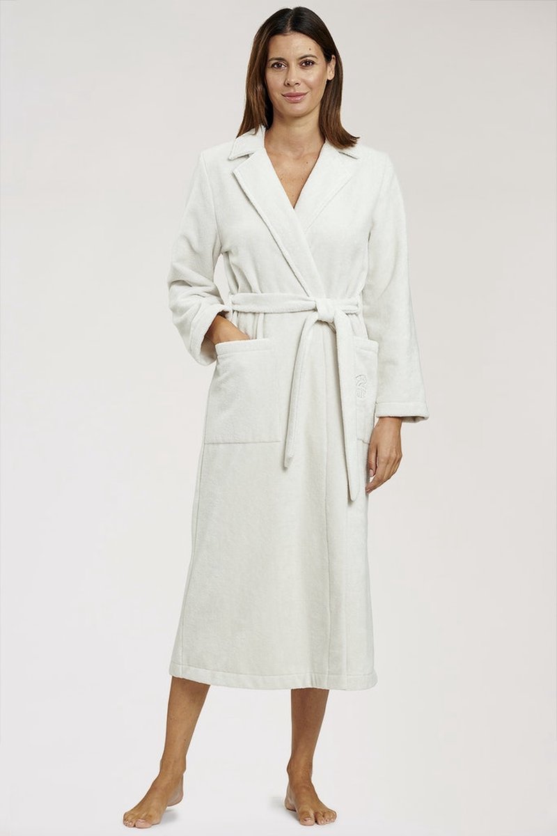Feraud Logoprint Badjas 3887103 Cream - maat L