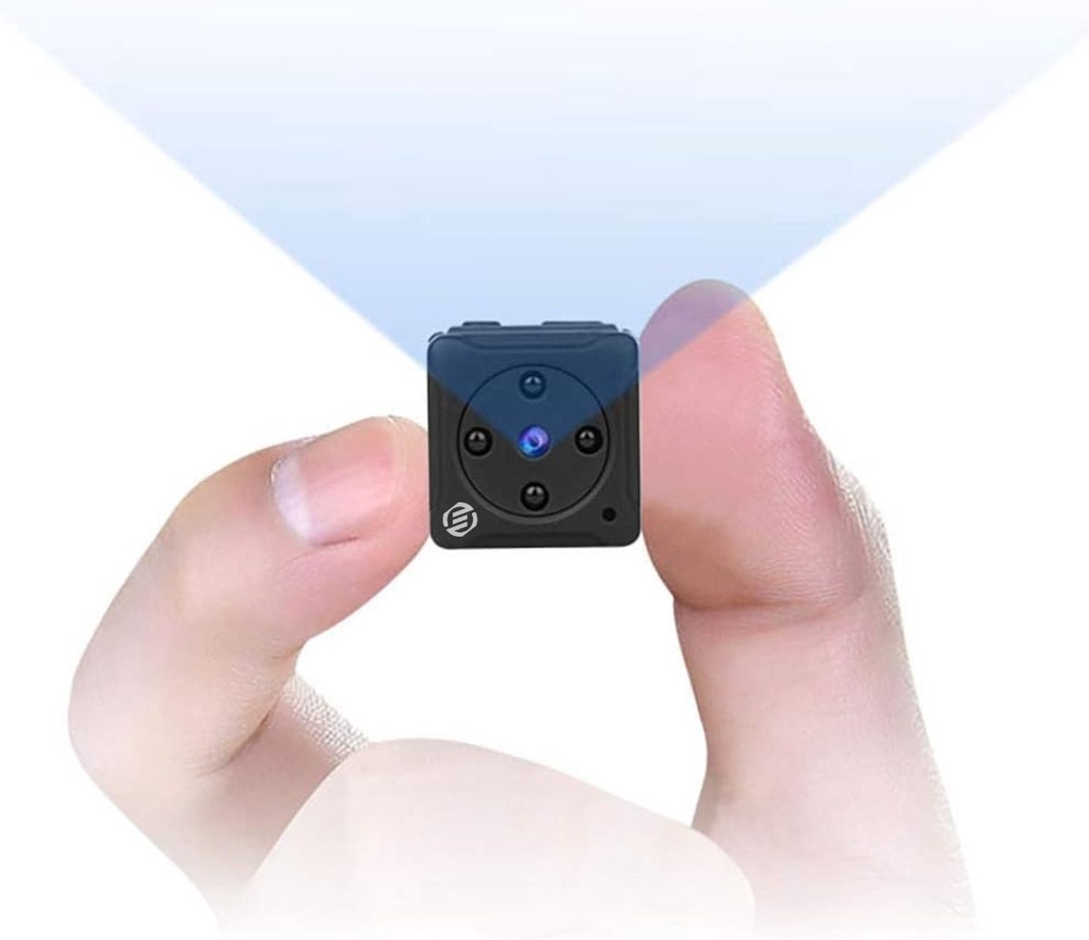 Equivera Spy Camera - Spycam - Mini Bewakingscamera - Kleine Camera - Verborgen Camera - Spionage - Voor Thuis, Kantoor, Auto