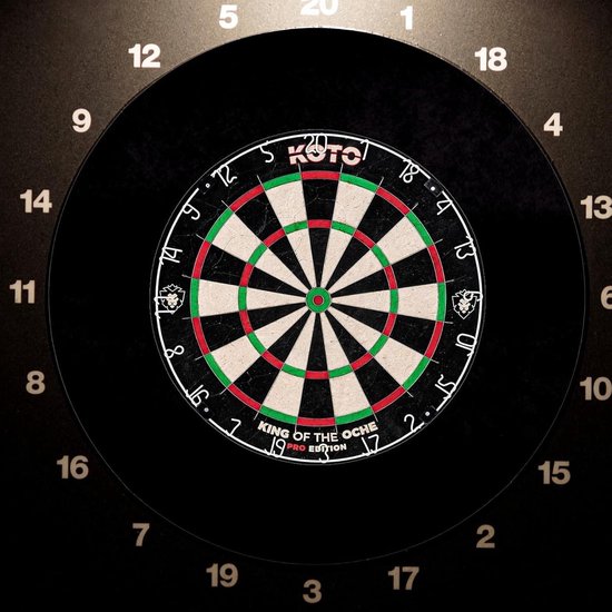 Dartbord surrounds en muurbescherming