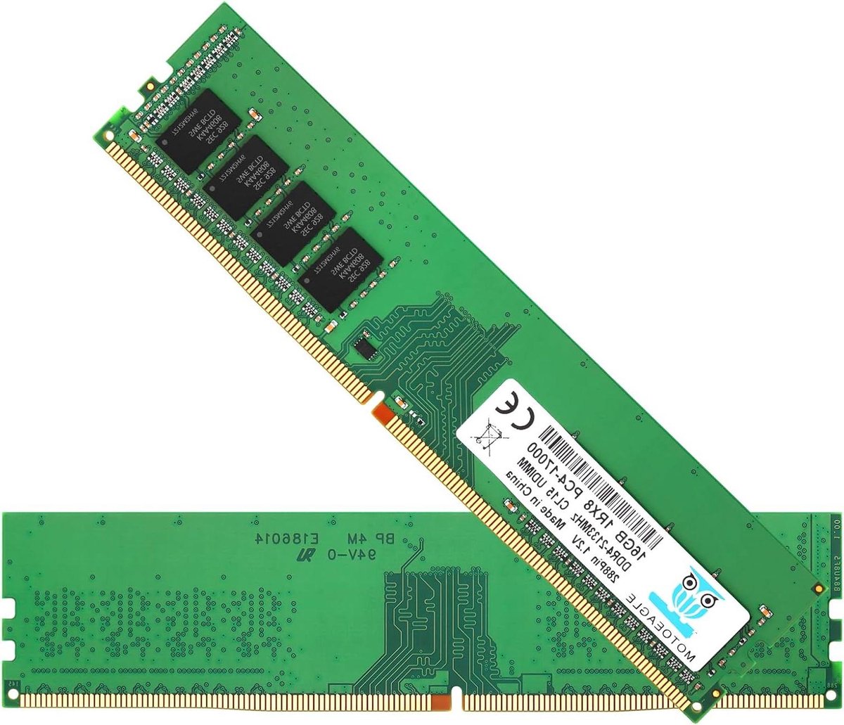 16GB DDR4 2133 MHz UDIMM PC4-17000 CL15 DIMM 1Rx8 Non-ECC - Desktop RAM-geheugen - hoogwaardige prestaties