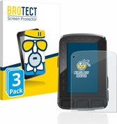 BROTECT - Protecteur d'écran pour Wahoo Elemnt Roam 2 - Film de protection en verre mat (3 pièces)