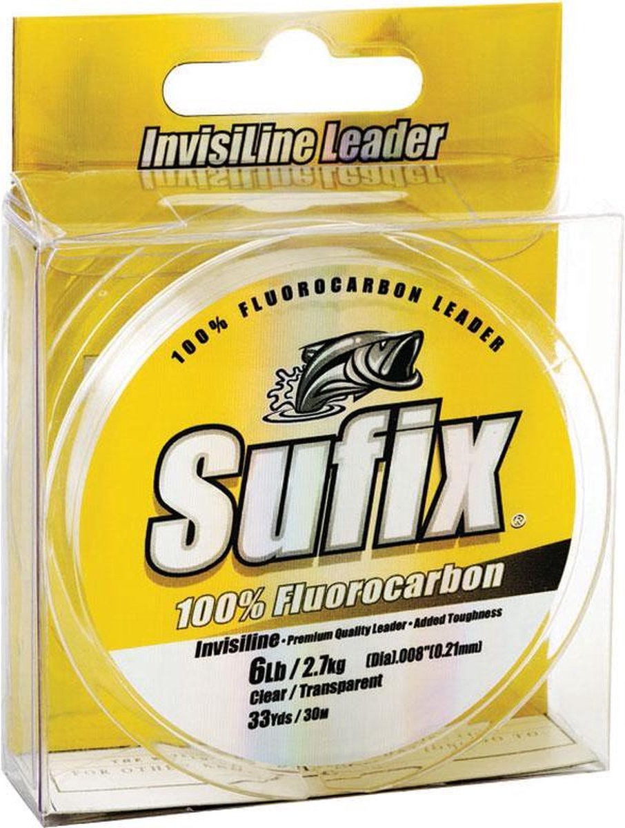 Sufix Invisiline Flurocarbon 50 M Transparant 0.440 mm