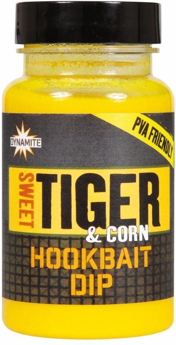 Dynamite Baits Sweet Tiger Corn Dip | 100ml Geel