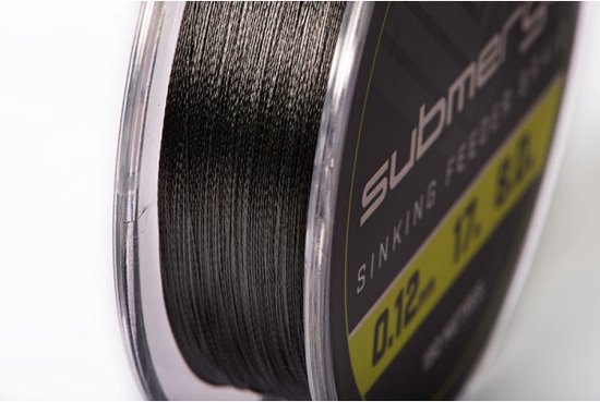 Matrix Submerge Sinking Feeder Braid 150m 0.12mm Bruin van Merkloos — afbeelding 4