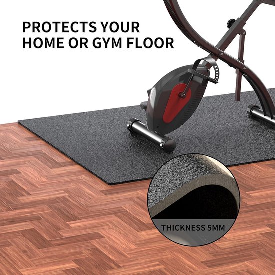 Multifunctionele Fitness Mat 120x60cm - Extra Dik & Duurzaam — afbeelding 5