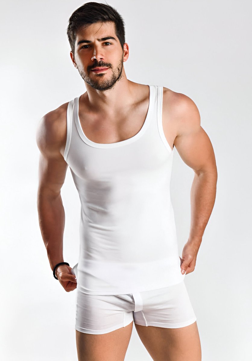 BASIC MAX Mouwloze Tanktop 5 Pak