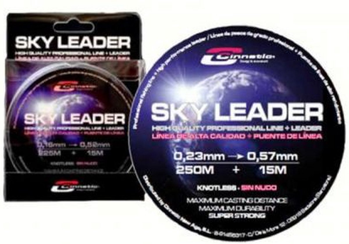 Cinnetic Sky Leader Clear 250 + 15m Clear 0.30 -> 0.57mm