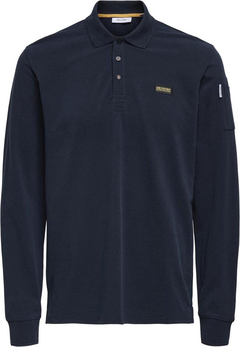 ONLY & SONS ONSDEVON REG LS POLO CS Heren Poloshirt - Maat M