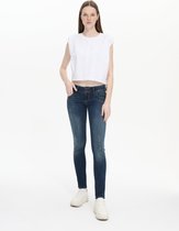 LTB Jeans Molly Dames Slim fit Jean - Donkerblauw - Oxford Wash