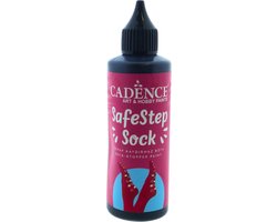 Cadence SafeStep Sock-Stop Anti-Slip Verf Black