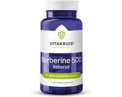 Vitakruid Vitakruid Berberine 500 Rebersa 60 vegancapsules