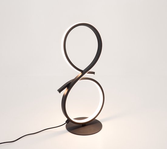 EGLO wandlamp Serpins - led - 40 cm - zwart/wit - vtwonen