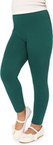 Merry Style MS-MS10-130-LE Meisjes Lang Leggings - Sport - Vrijetijdsbroek - Lang – Viscose - Sporbroek - Yogabroek - Smaragdgroen - 116