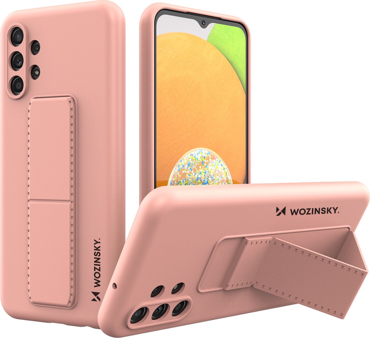 Wozinsky Kickstand Case Siliconen Hoesje Met Standaard Voor Samsung Galaxy A23