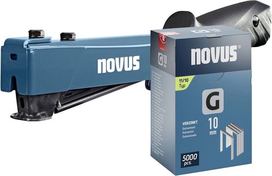 Agrafes à Fil Plat - NOVUS - Type 11 - 10 Mm - Pack De 600