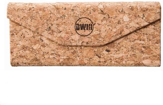 DWIH - Brillenkoker Rolha van Kurk - Opvouwbaar- kurk - Ecologish - Brillenkoker