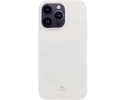Goospery - iPhone 15 Pro - Backcover hoesje Jelly - Wit
