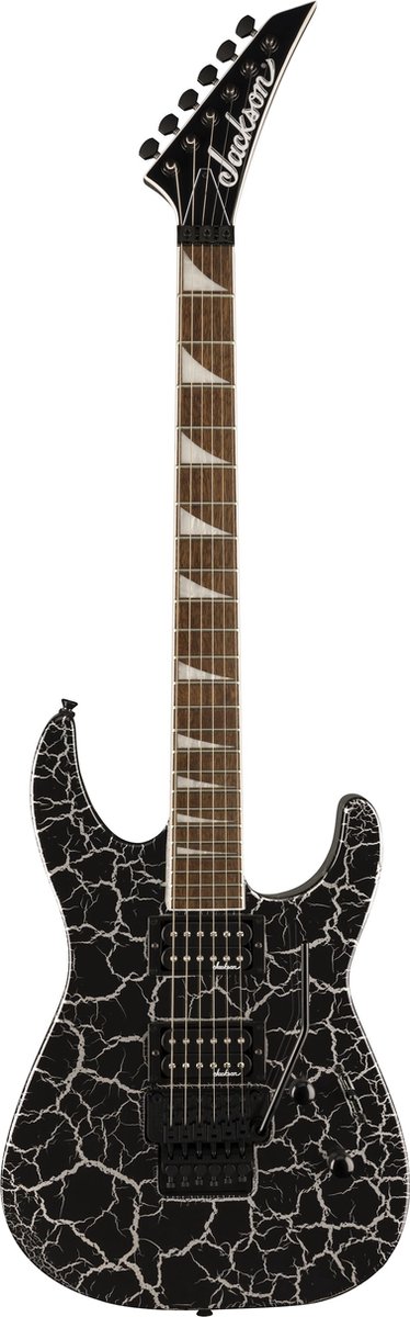 Jackson X Series Soloist SLX DX Silver Mercury Crackle - ST-Style elektrische gitaar