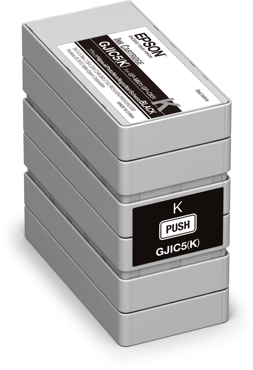 Epson - C13S020563 - GJIC5(K) - Inktcartridge zwart