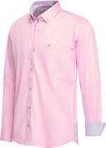 Cappuccino Italia - Chemises Homme Chemise Stretch Ancona - Rose - Taille XXL