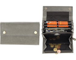 Horeca Portemonnee - Horeca Portefeuille- Portemonnee Heren -Portemonnee dames-Huishoud portemonnee-Kelnersbeurs- RFID- 17cm- 14 Kaarten
