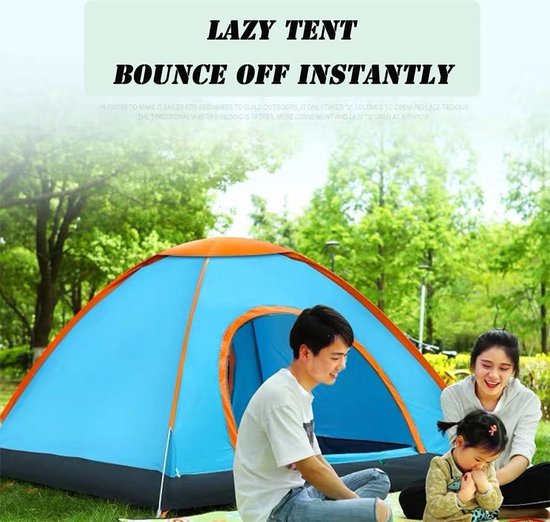 tent voor 2-3 personen, strandtent, snelle opstelling, waterdicht, licht, camping, ademend, voor kamperen, klimmen, vissen, survival, of festivals van Forceatt — afbeelding 2