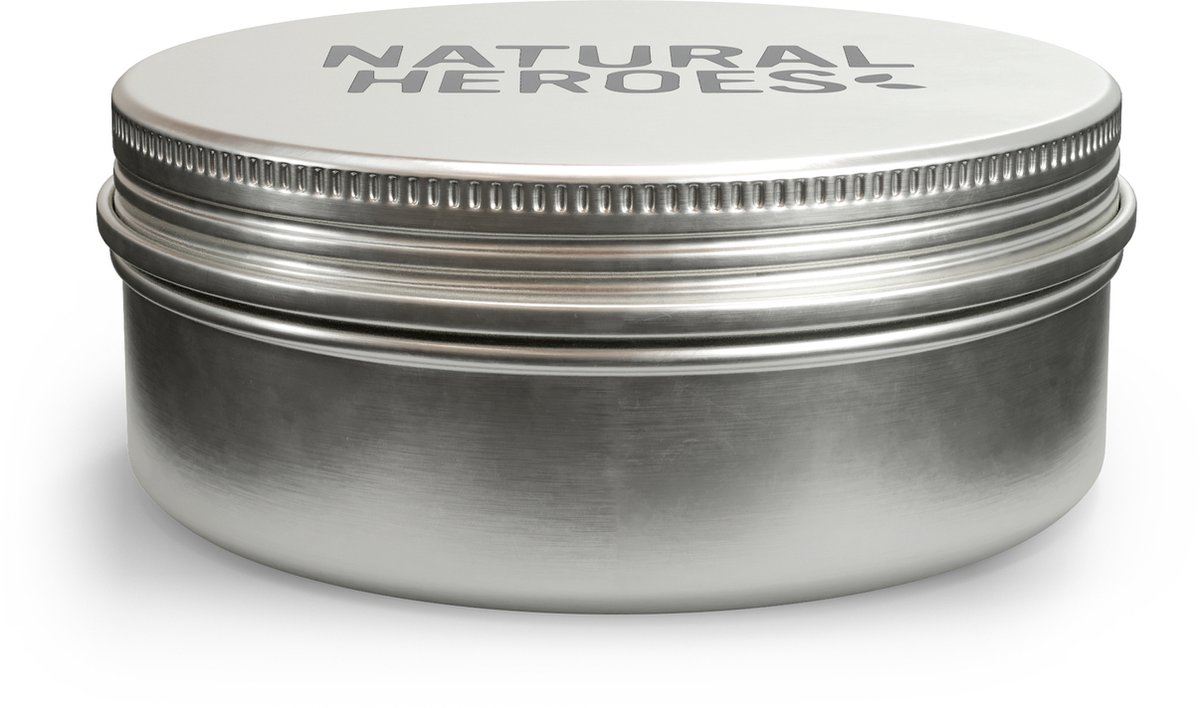 Natural Heroes - Tinnen blik Met logo / Mixed set (4 stuks)-