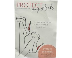 Protect My Heels Transparante Inlegzolen