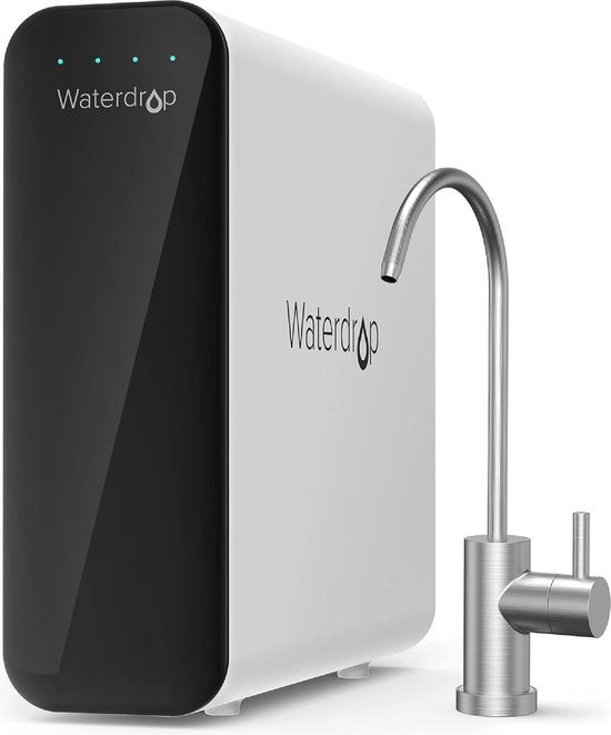 Waterdrop 10UB Waterfiltersysteem met speciale kraan, NSF/ANSI 42-gecertificeerd, 11000 Gallons waterfilter, voor drinkwater, reduceert 99,99% lood, chloor, slechte smaak