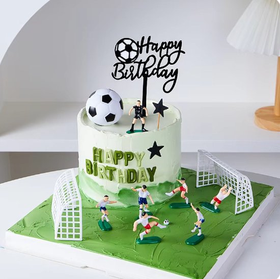 Bouw Verjaardagskaars Cijfer 4 – Gele & Zwart Gestreepte Taartkaars Voor Jongens Bouw-feest